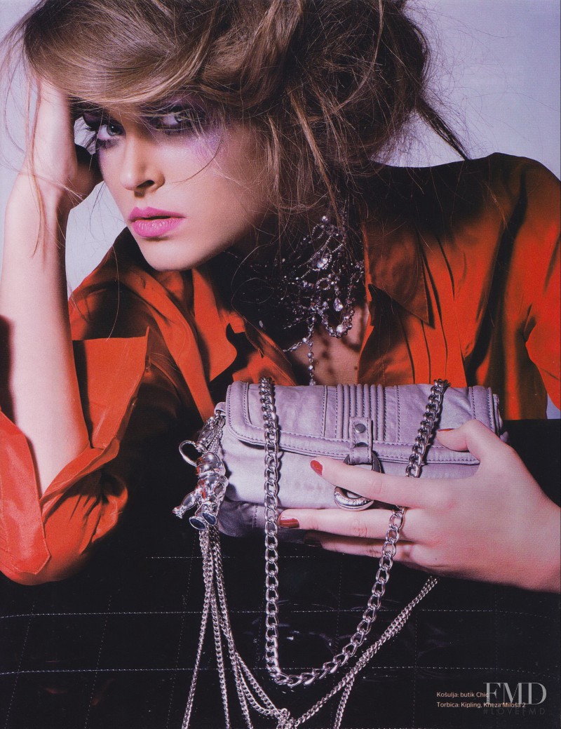 Sofija Milosevic featured in Sparkling life, December 2008