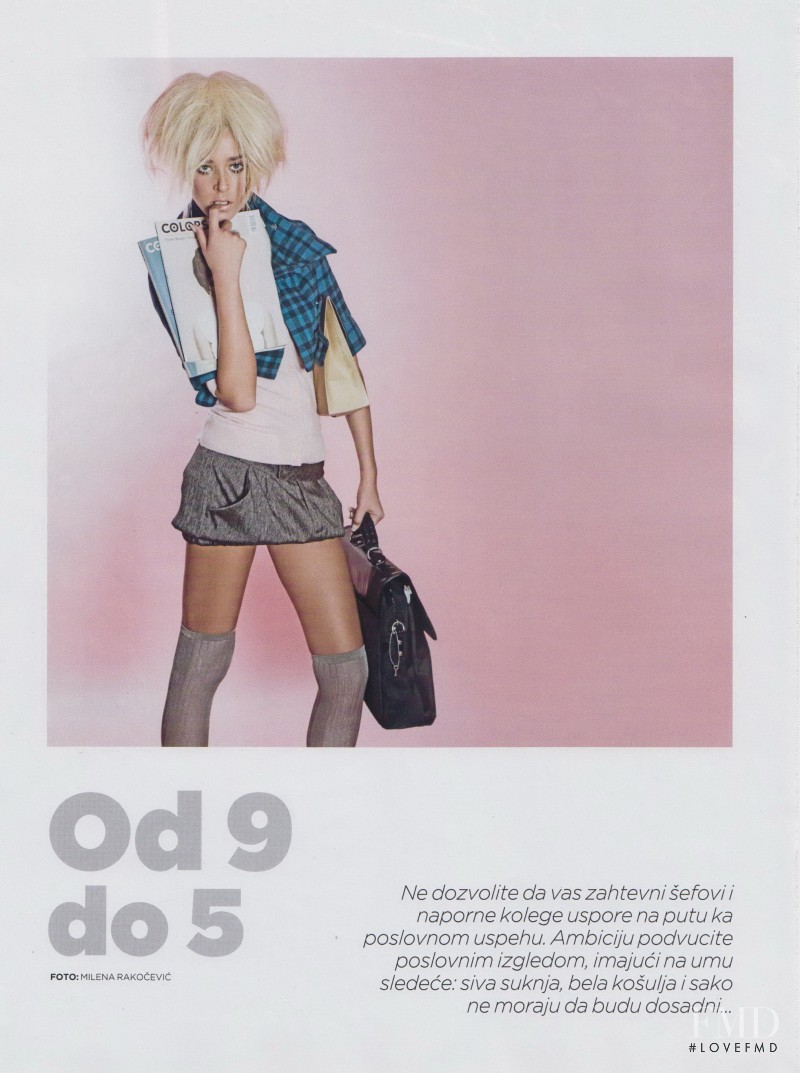 Sofija Milosevic featured in Od 9 do 5, November 2008