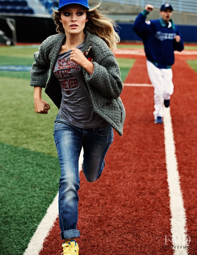 Olga Maliouk featured in Denim & Baseball, September 2011