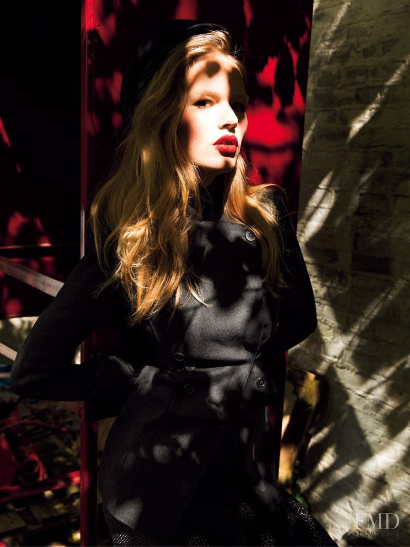 Anna Ewers featured in Sauvage Innocence, August 2015