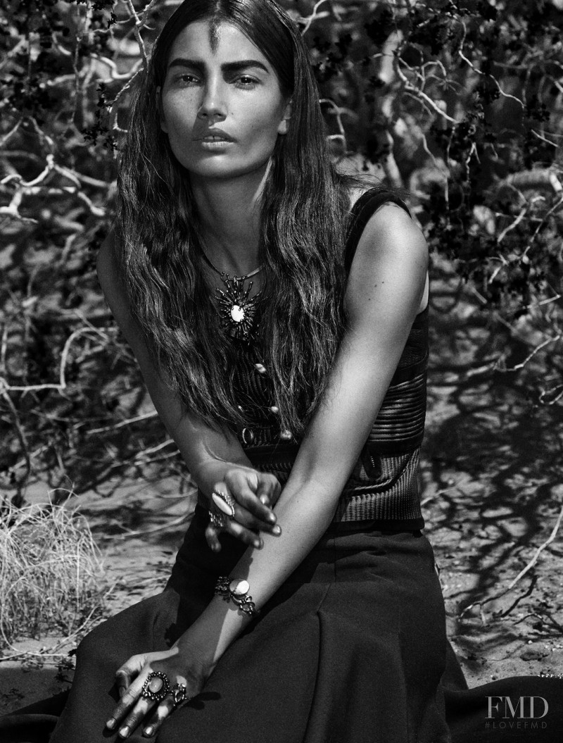 Lily Aldridge featured in Lily Of The Valley, August 2015