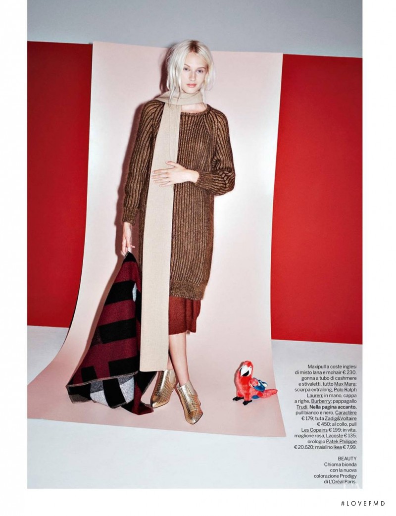 Lisa Alverman featured in Peluche, October 2014