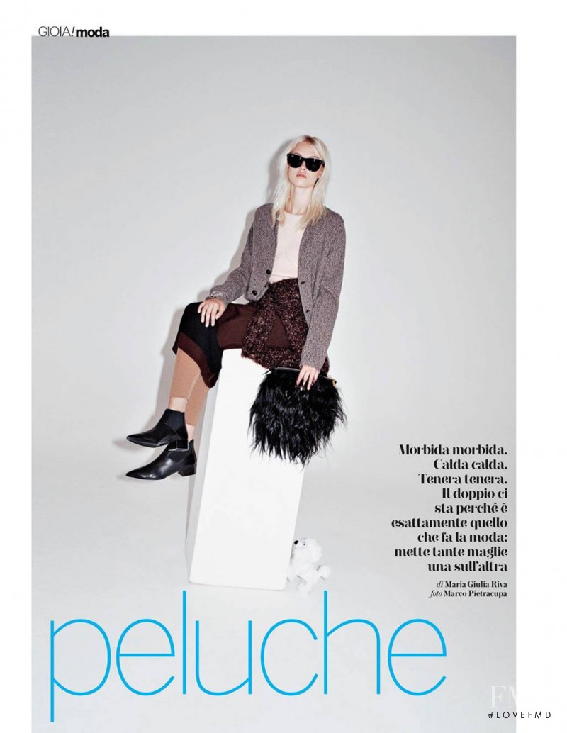 Lisa Alverman featured in Peluche, October 2014