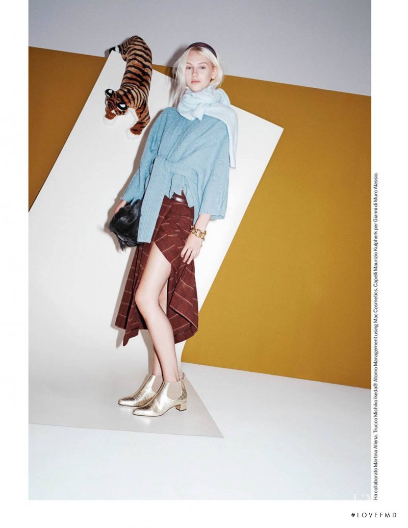 Lisa Alverman featured in Peluche, October 2014