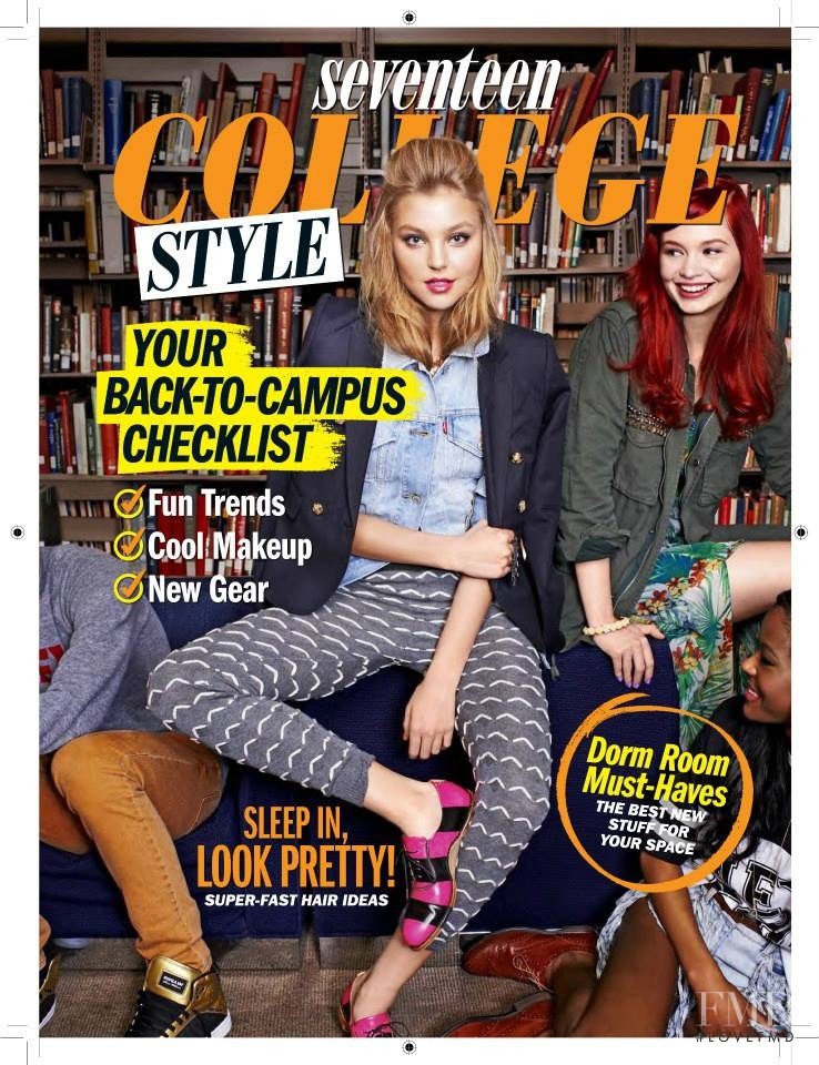 Rachel Hilbert featured in College Style, August 2013