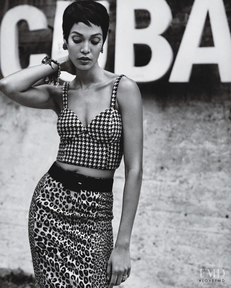 Joan Smalls featured in Viva Cuba, September 2015