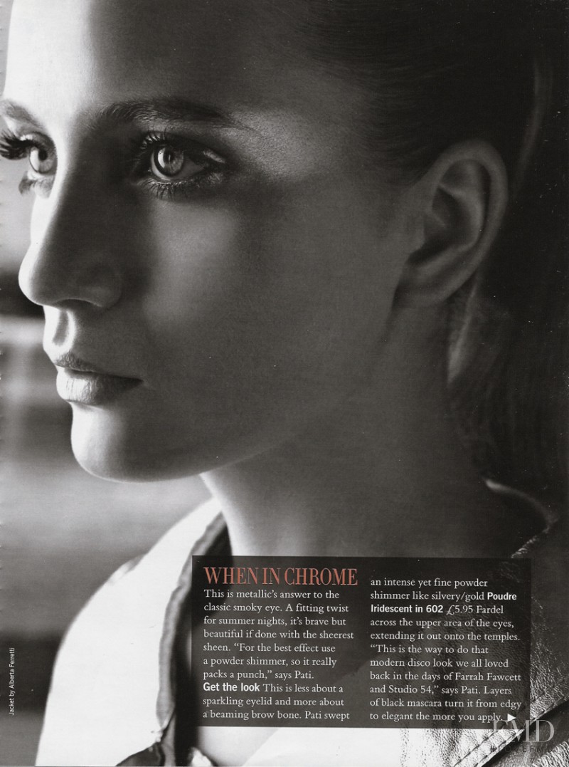 Xenia Markova featured in Wonder Lustre, July 2006