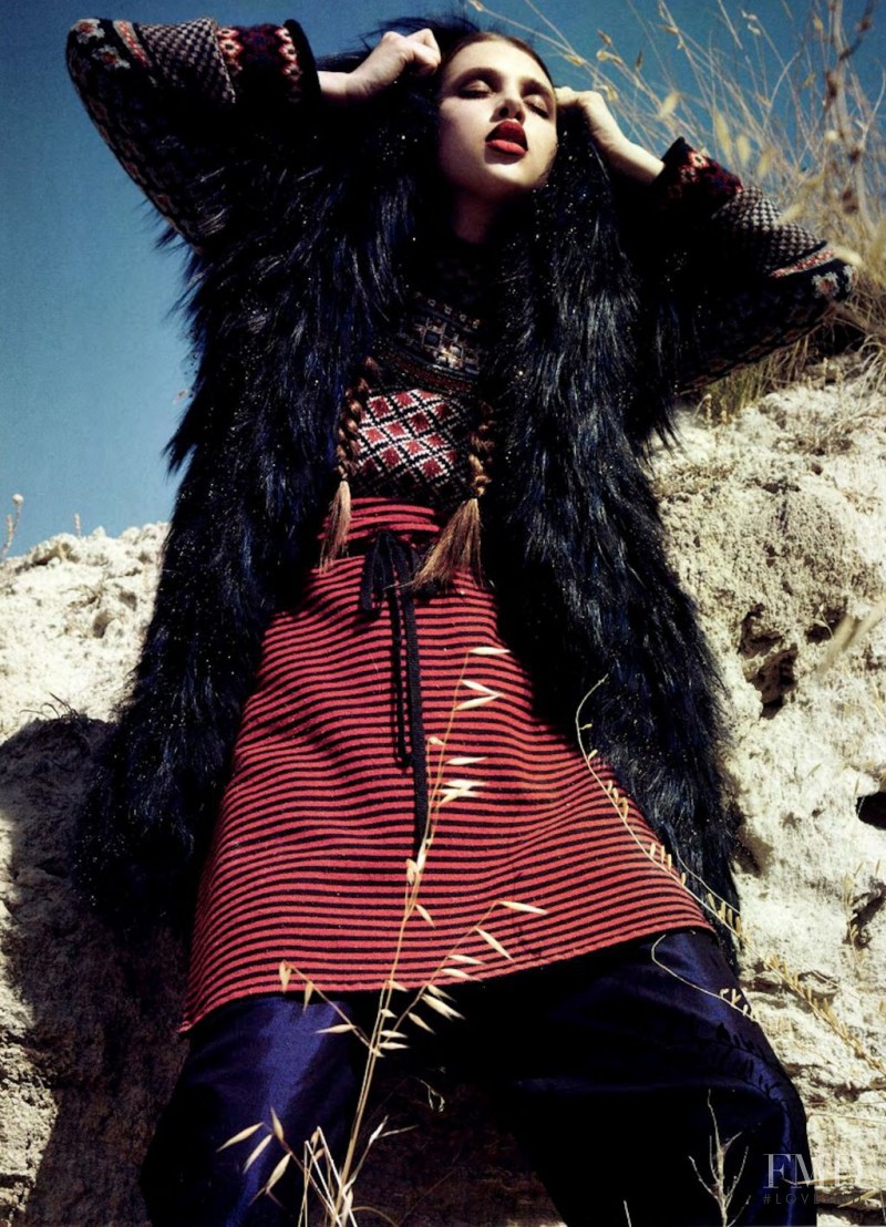 Anais Pouliot featured in Sierra Nevada, October 2011