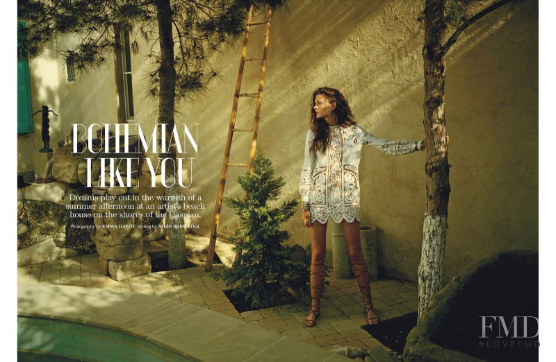 Irina Kulikova featured in Bohemian Like You, June 2015