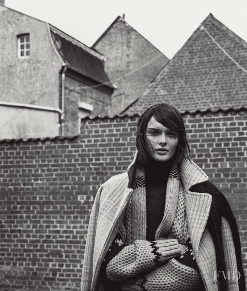 Sam Rollinson featured in Cool Weather Style Goes Coastal, September 2015