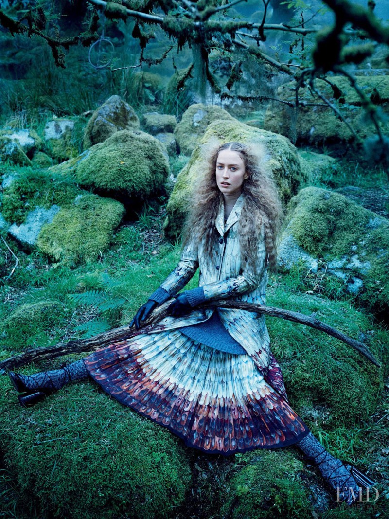 Raquel Zimmermann featured in Into The Woods, September 2015