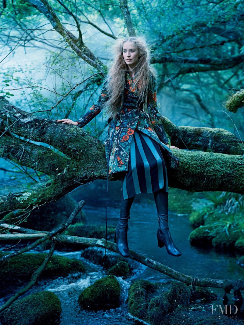 Raquel Zimmermann featured in Into The Woods, September 2015