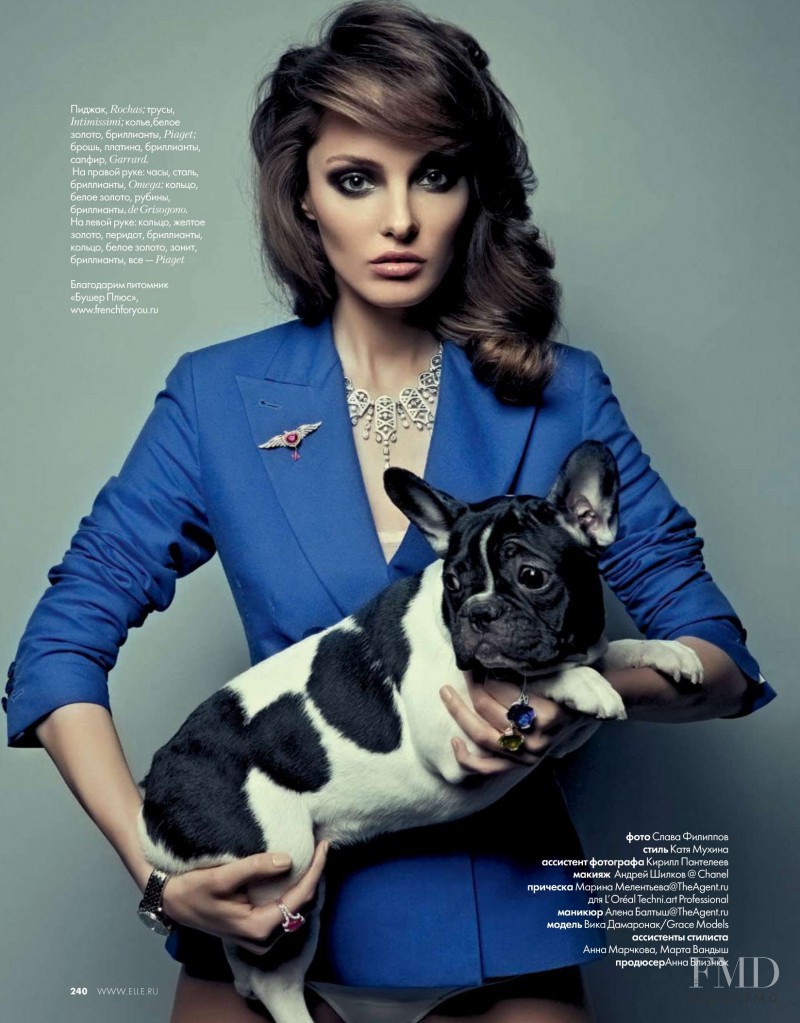 Viktoria Damaronak featured in Best Friends, April 2010