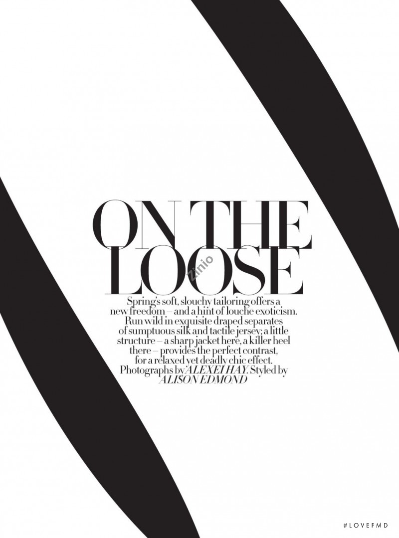 On The Loose, May 2008