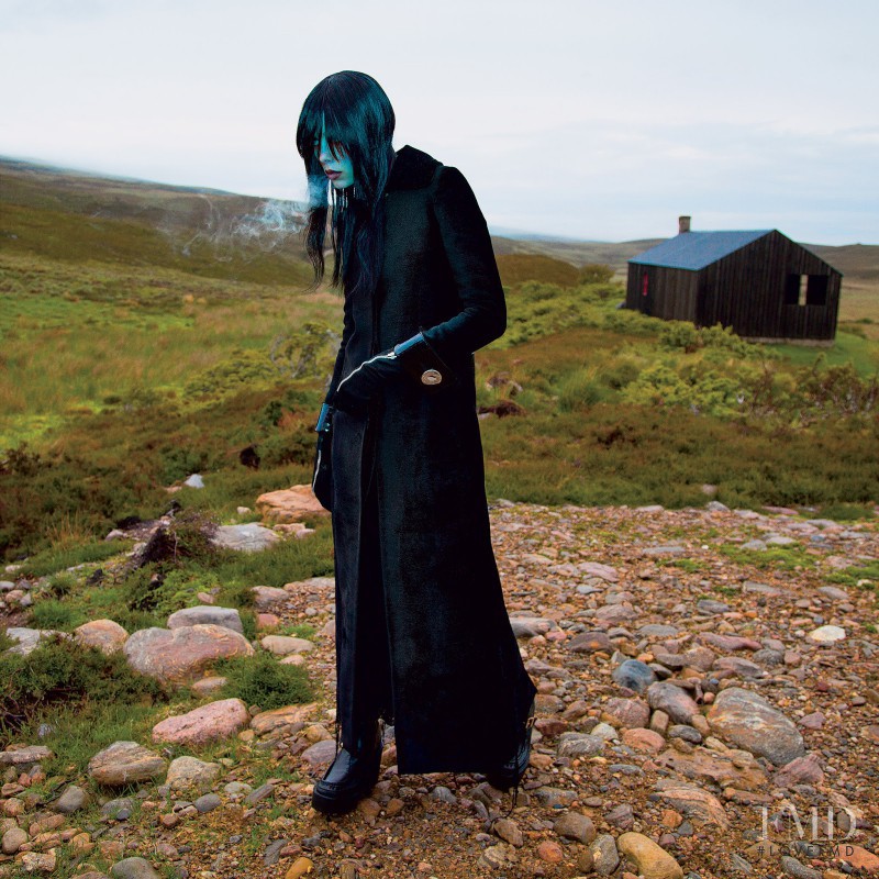 Edie Campbell featured in Highland Gothic, September 2015