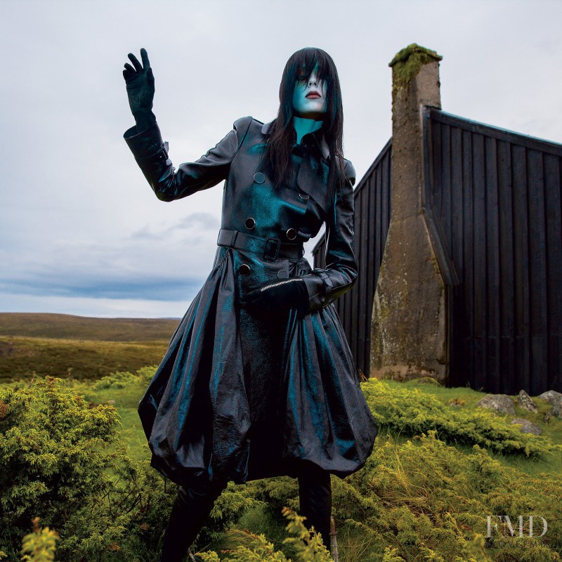 Edie Campbell featured in Highland Gothic, September 2015