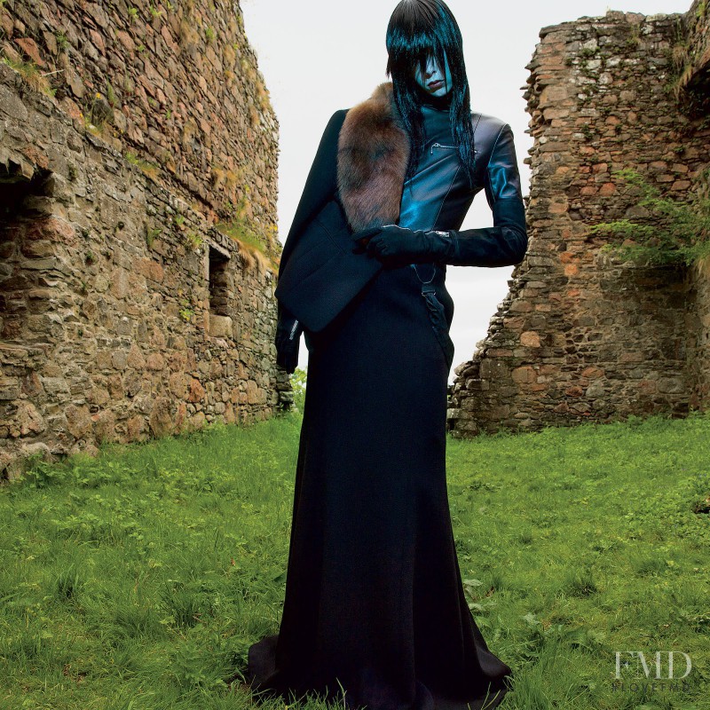 Edie Campbell featured in Highland Gothic, September 2015