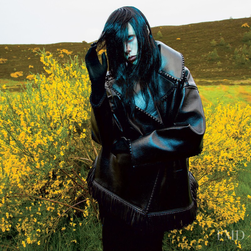 Edie Campbell featured in Highland Gothic, September 2015