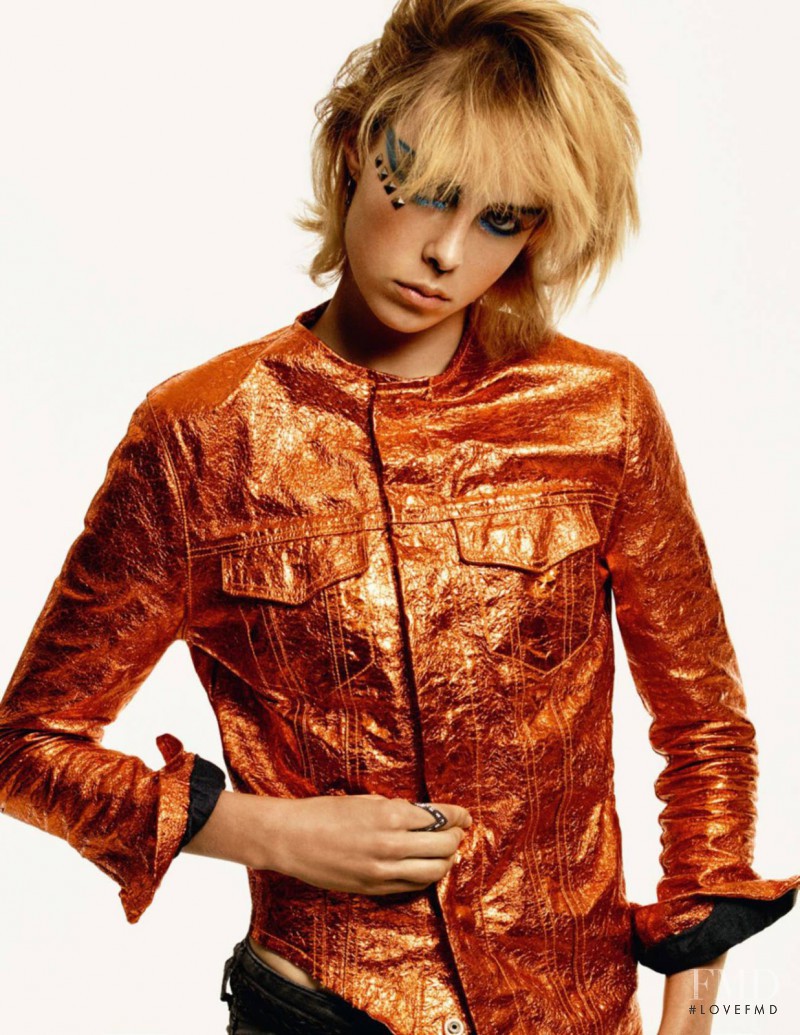 Edie Campbell featured in Punk Culture, September 2015