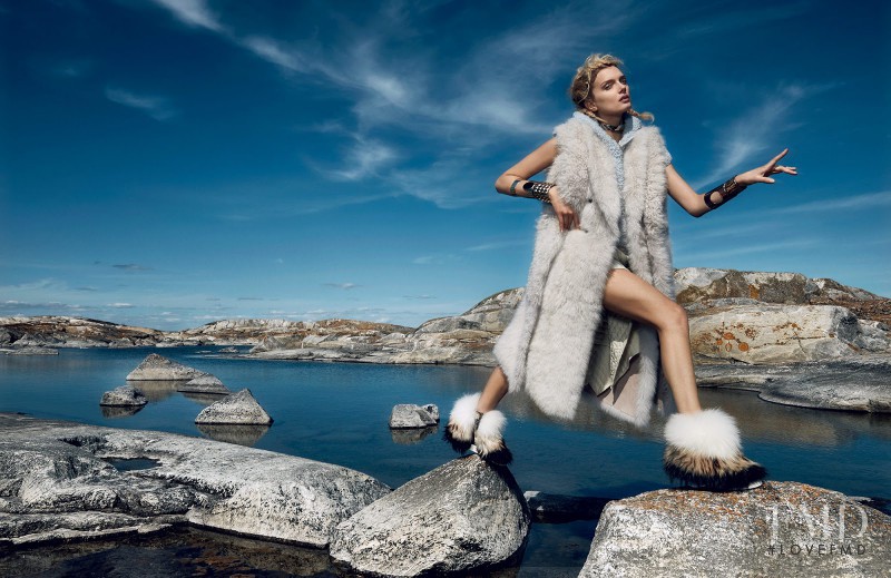 Lily Donaldson featured in The Nordic Queen, October 2015