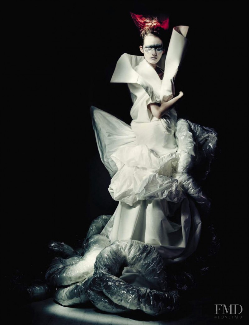 Kasia Jujeczka featured in Haute Couture, September 2015