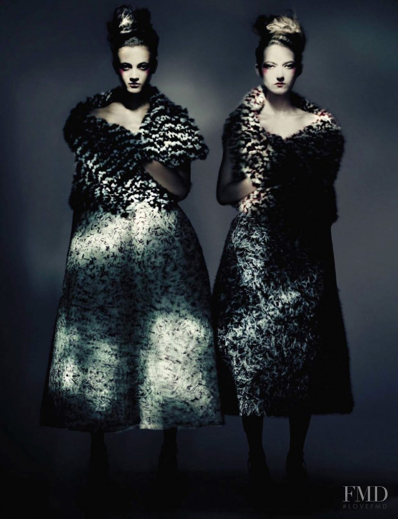Kasia Jujeczka featured in Haute Couture, September 2015