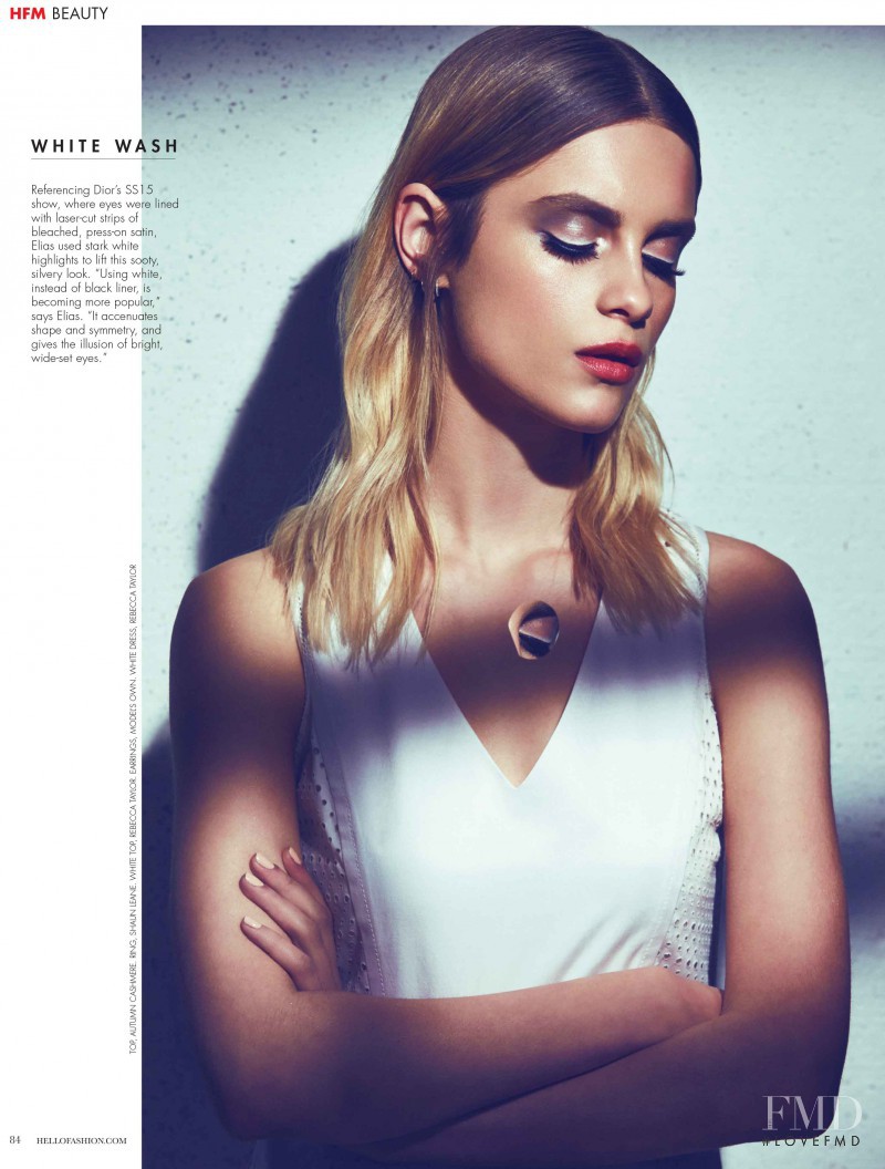 Claudia Gould featured in Beauty, June 2015
