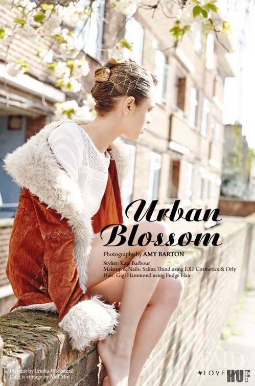 Claudia Gould featured in Urban Blossom, May 2015