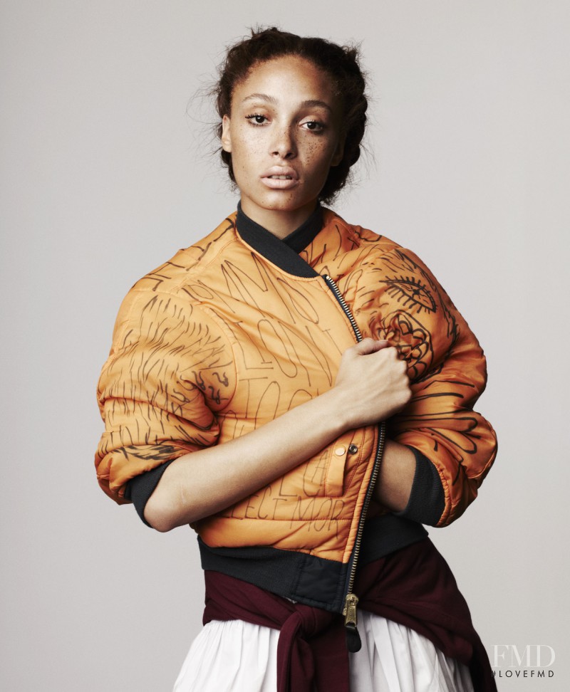 Adwoa Aboah featured in Portrait, November 2012