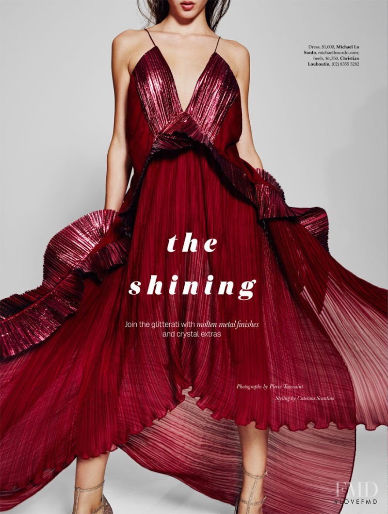 Gabby Westbrook-Patrick featured in The Shining, September 2015