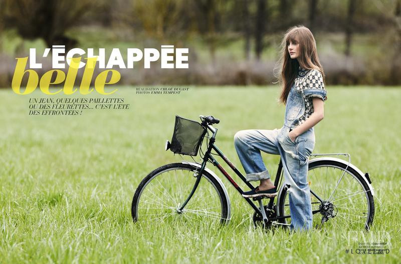 Olympia Campbell featured in L\'echappee belle, May 2013