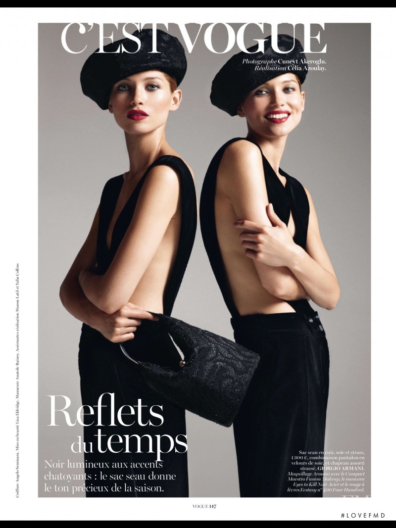 Hana Jirickova featured in C\'est Vogue, October 2013