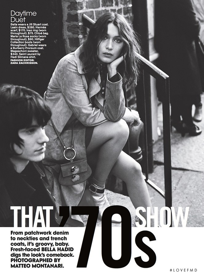 Bella Hadid featured in That 70\'s Show, February 2015