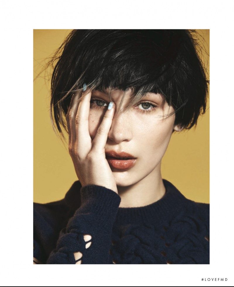 Bella Hadid featured in Bellissima, June 2015