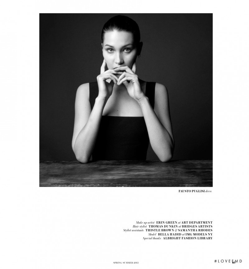 Bella Hadid featured in Bella, June 2015