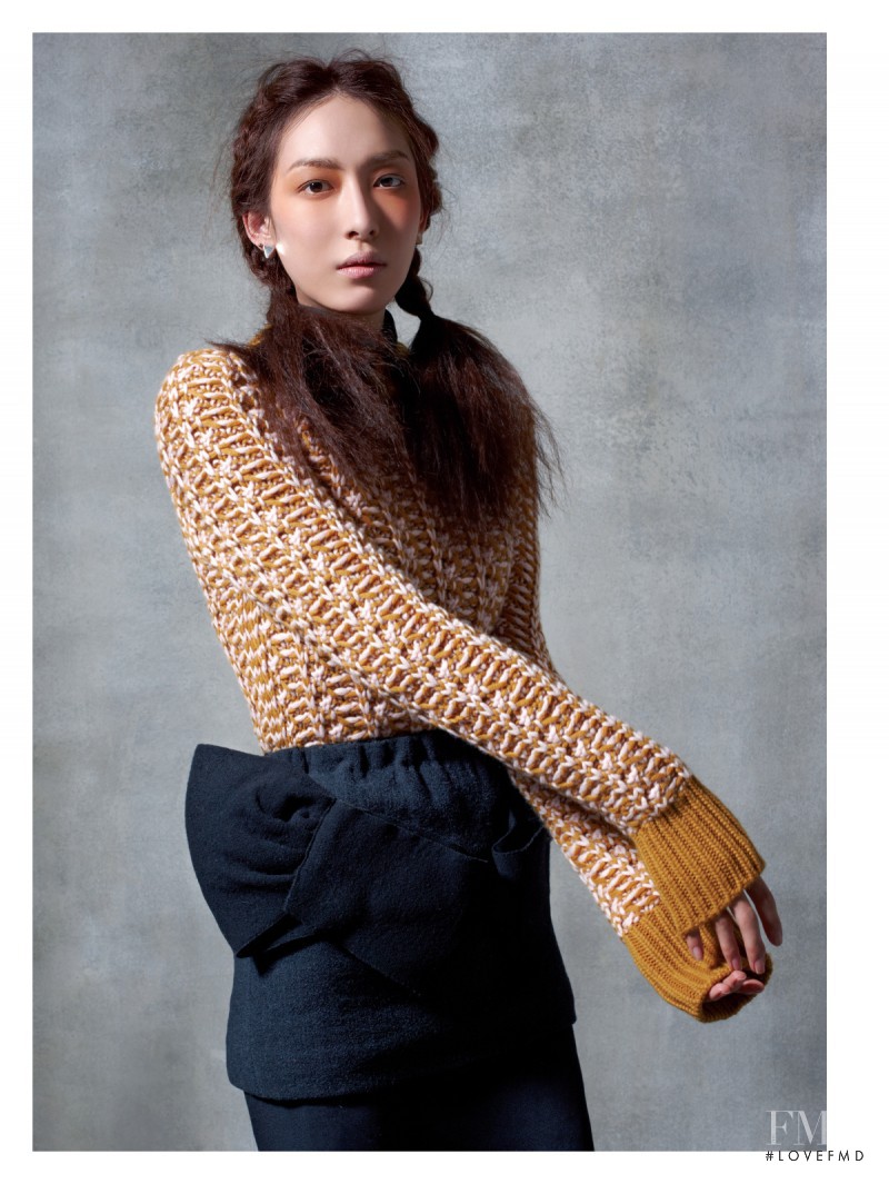 Hyun Jeong Ji featured in Knit Me, October 2011