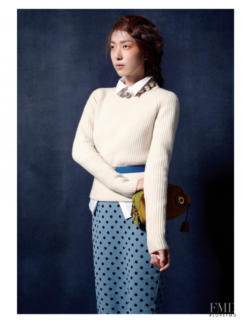 Hyun Jeong Ji featured in Knit Me, October 2011