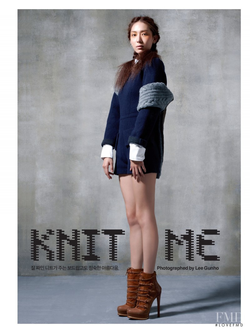 Hyun Jeong Ji featured in Knit Me, October 2011