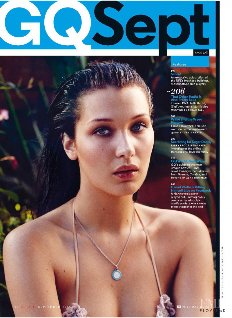 Bella Hadid featured in Bella, September 2015