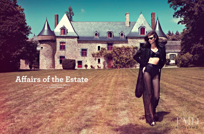 Dovile Virsilaite featured in Affairs Of The Estate, September 2011