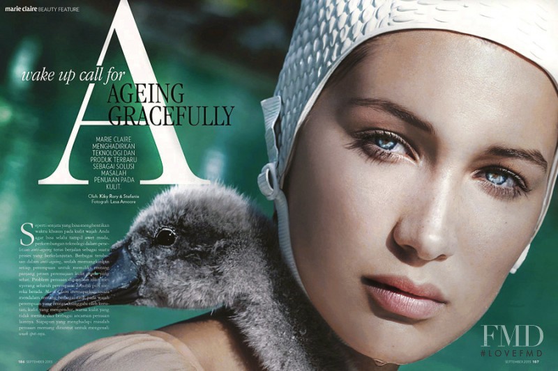 Bella Hadid featured in Ageing Gracefully, September 2014