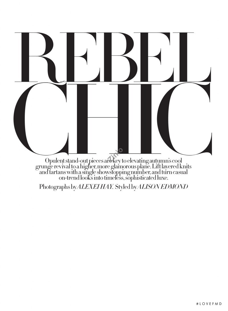 Rebel Chic, November 2008