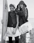 Brooklyn Beckham and Jean Campbell on the Shores of Montauk