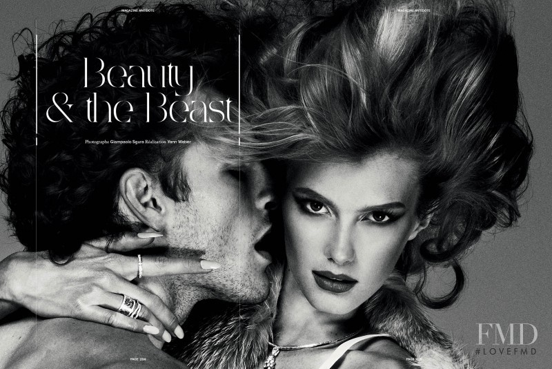 Sigrid Agren featured in Beauty & the Beast, September 2011
