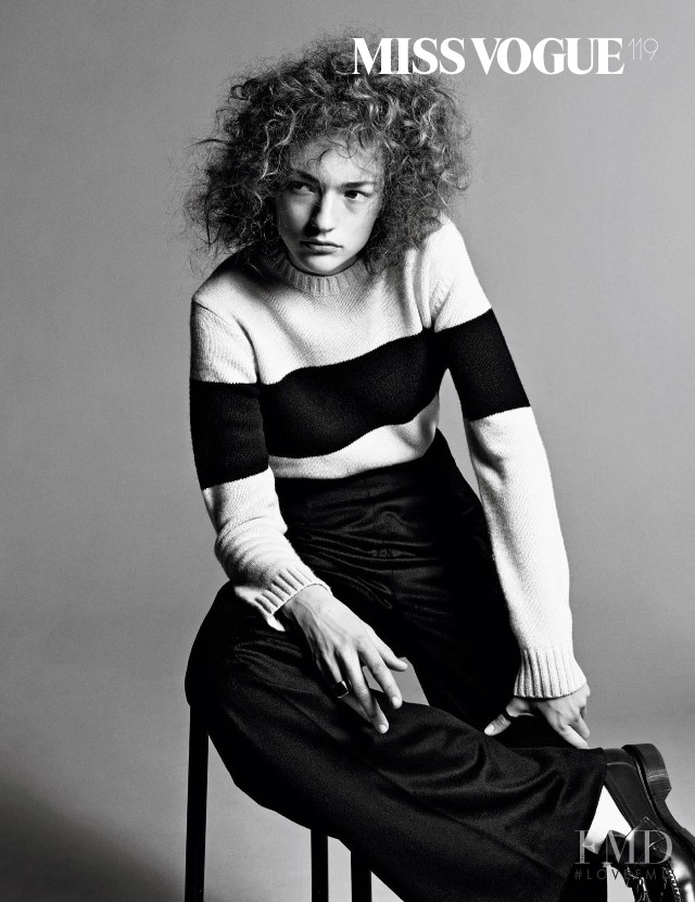 Sophia Ahrens featured in Comme un Garçon, August 2015