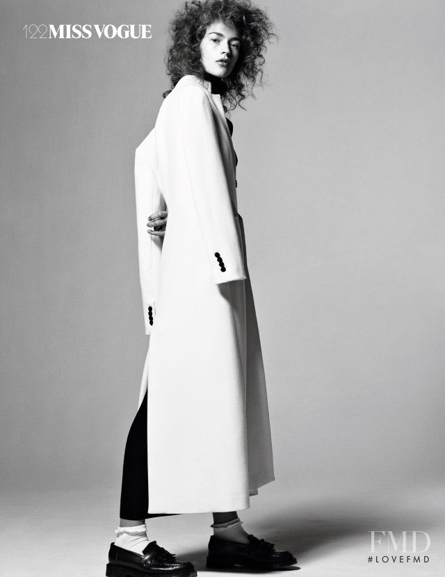 Sophia Ahrens featured in Comme un Garçon, August 2015