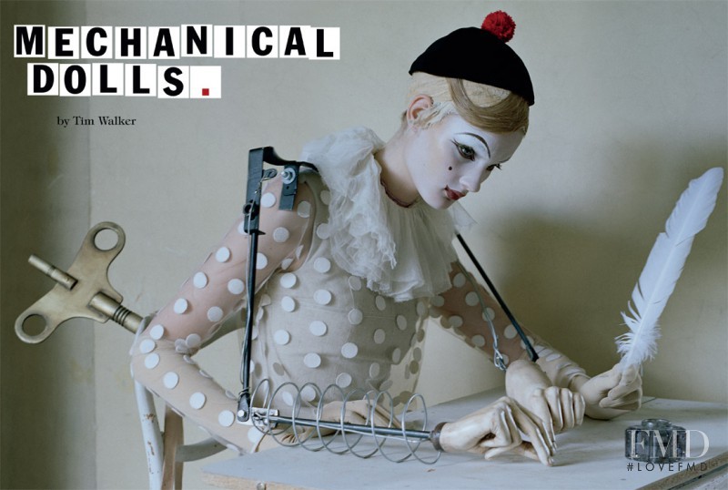 Kirsi Pyrhonen featured in Mechanical Dolls, October 2011