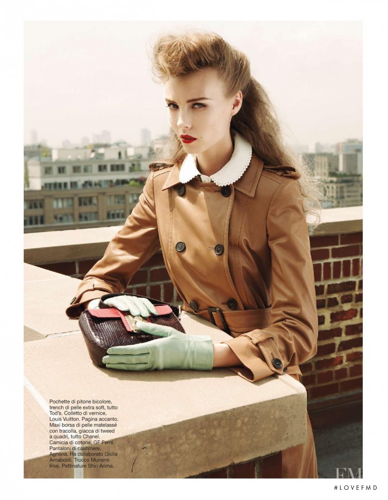 Kristy Kaurova featured in Rendez-vous, October 2011