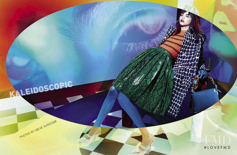 Molly Bair featured in Kaleidoscopic, September 2015