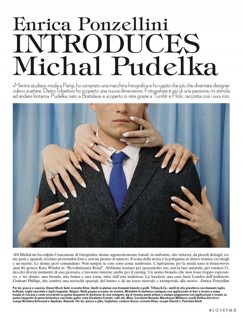 Enrica Ponzellini Introduces Michal Pudelka, August 2015